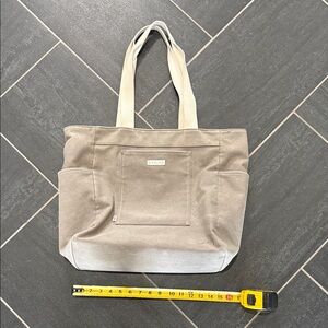 Birdling Canvas Everyday Tote Bag - gray